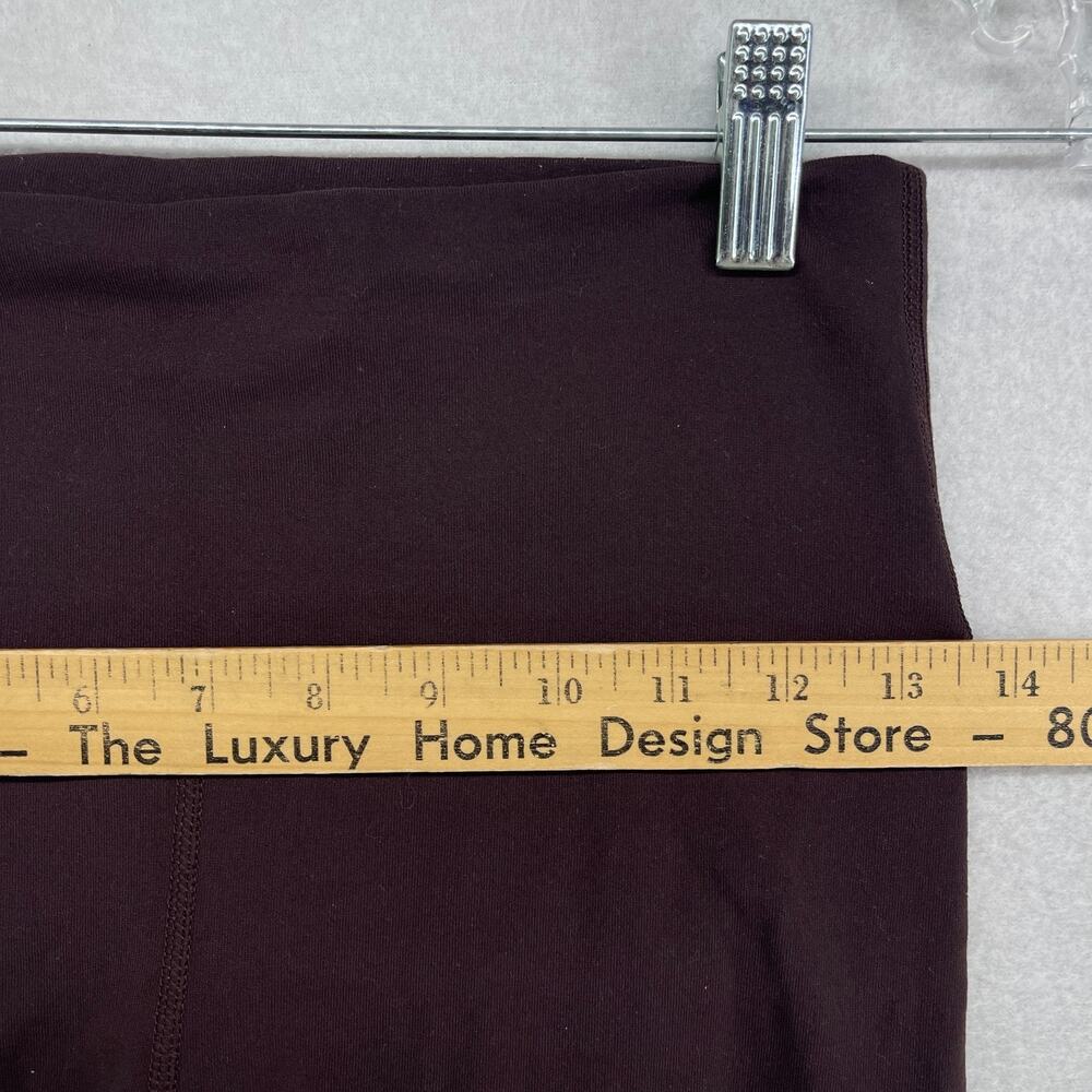 LULULEMON Leggings 6 Align Cropped High Rise Running Training Yoga Stretch Brown - Picture 8 of 12